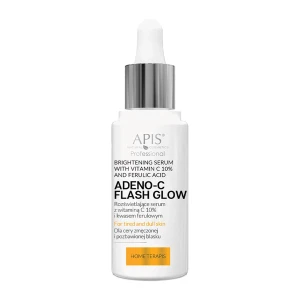 Apis - Adeno C Flash Glow - Rozjasňujúce pleťové sérum s vitamínom C a kyselinou ferulovou - 30 ml