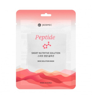 Jkosmec - Skin Solution Mask Peptide - Peptidová plátienková maska na tvár - 1ks/25ml
