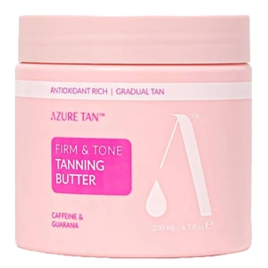 Azure Tan - Firm & Tone Tanning Butter - Spevňujúce telové maslo pre postupné opálenie - 200 ml