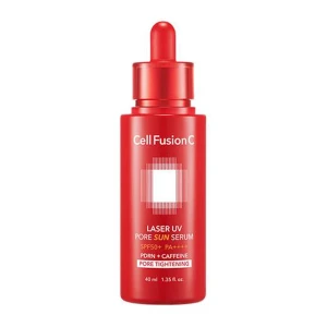 Cell Fusion C - Laser UV Pore Sun Serum SPF50+ PA++++ - Ochranné sérum vyhladzujúce a sťahujúce póry SPF50+ PA++++ - 40 ml