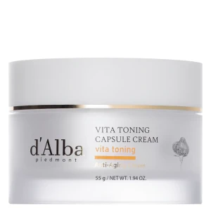 d'Alba - Vita Toning Capsule Cream - Hydratačno-rozjasňujúci krém na tvár - 55g