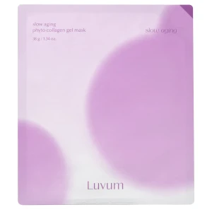 Luvum - Slow Aging Phyto Collagen Gel Mask - Spevňujúca hydrogélová maska s kolagénom - 1ks/38g