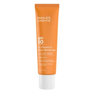 Paula's Choice - 5% Vitamin C Sheer Moisturizer SPF50 - Hydratačný SPF krém na opaľovanie s vitamínom C - 60 ml