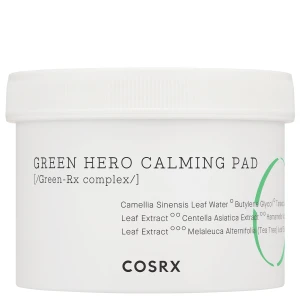 COSRX - One Step Green Hero Calming Pad - Upokojujúce protizápalové pleťové tampóny - 70 ks / 135 ml