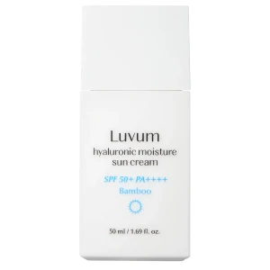 Luvum - Bamboo Hyaluronic Moisture Sun Cream - Hydratačný krém na tvár s SPF - 50ml