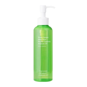 Sungboon Editor - Green Tomato Deep Pore Double Cleansing Ampoule Oil - Odličovací pleťový olej - 200g