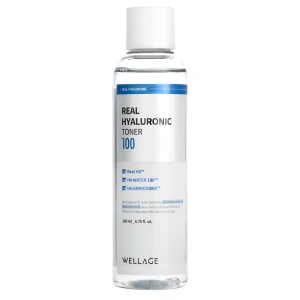 WELLAGE - Real Hyaluronic 100 Toner - Hydratačné tonikum na tvár - 200ml