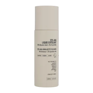 Nerds. - 12% AHA Liquid Exfoliant - 10% Glycolic Acid + 2% Fruit AHAs - Exfoliačné tonikum s AHA kyselinami 12% (10% glykolová + 2% ovocné kyseliny)