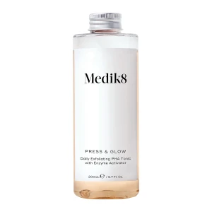 Medik8 - Press&Glow - Tonikum s PHA kyselinou a aktivátorom exfoliačných enzýmov - náhradná náplň bez pumpičky - 200ml