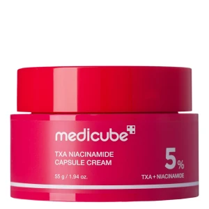 Medicube - TXA Niacinamide Capsule Cream - Rozjasňujúci kapsulový krém na tvár s niacínamidom - 55g