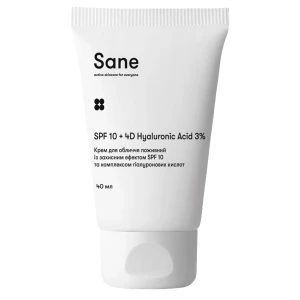 Sane - Nourishing Face Cream SPF10 - Hydratačno-vyživujúci krém na tvár s filtrom - 40ml