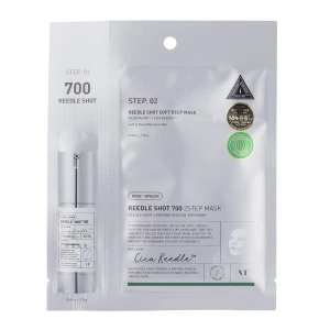 VT Cosmetics - Reedle Shot 700 2Step Mask - Spevňujúca plátienková maska - 1,5g+25g