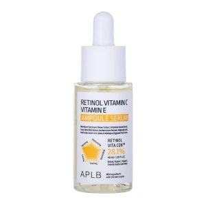 APLB - Retinol Vitamin C Vitamin E Ampoule Serum - Sérum s retinolom a vitamínmi C a E - 40ml