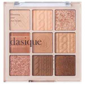 Dasique - Shadow Palette Knit Edition - Paletka očných tieňov - #15 Beige Knit - 8,7g
