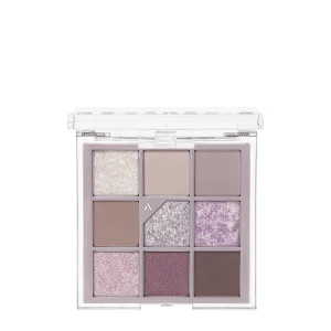 Unleashia - Glitterpedia Eye Palette - Paleta vegánskych očných tieňov - 4 All of Lavender Fog - 6,6g