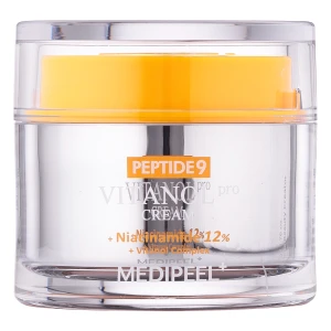 Medi-Peel - Peptide 9 Vitanol Cream Pro - Pleťový krém s peptidmi a vitamínovým komplexom - 50ml