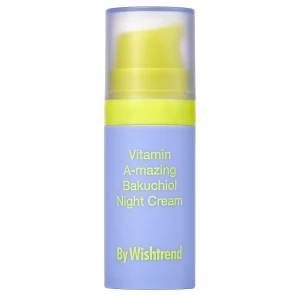By Wishtrend - Vitamin A-mazing Bakuchiol Night Cream Mini - Nočný krém na tvár s vitamínom A a bakuchiolom - 10g