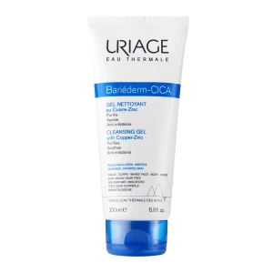 Uriage - Bariederm Cica - Čistiaci gél s glukonátom medi a glukonátom zinku - 200 ml