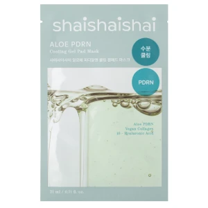 shaishaishai - Aloe PDRN Cooling Gel Pad Mask - Upokojujúca hydrogélová maska s PDRN - 21ml