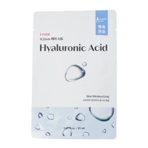 Etude House - 0.2mm Therapy Air Mask - Hyaluronic Acid - Hydratačná plátienková maska s kyselinou hyalurónovou - 20ml