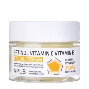 APLB - Retinol Vitamin C Vitamin E Facial Cream - Krém na tvár s retinolom a vitamínmi C a E - 55ml