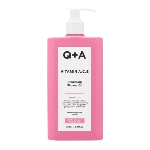 Q+A - Vitamin A.C.E Shower Oil - Vyživujúci sprchový olej s vitamínmi A, C a E - 250 ml