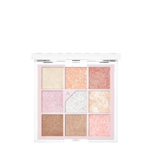 Unleashia - Glitterpedia Eye Palette - Paleta vegánskych očných tieňov - 1 All of Glitter - 6,6g