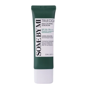Some By Mi - Truecica Aqua Calming Suncream SPF50+/PA++++ - Upokojujúci krém s SPF - 50ml