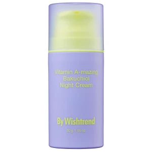 By Wishtrend - Vitamin A-mazing Bakuchiol Night Cream - Nočný pleťový krém s vitamínom A a bakuchiolom - 30ml