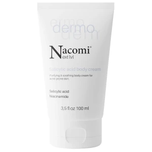Nacomi - Dermo - Salicylic Acid Body Cream - Čistiaci a upokojujúci telový krém s kyselinou salicylovou a niacínamidom - 100 ml