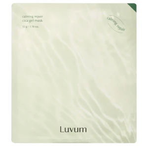 Luvum - Calming Repair Cica Gel Mask - Upokojujúca hydrogélová maska - 1ks / 33g