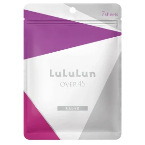 LuLuLun - Over 45 Clear Sheet Mask - Sada rozjasňujúcich plátienkových masiek - 7ks