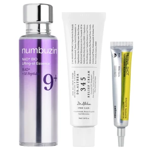 Skin Reset Set - Sada proti vráskam - Liftingová esencia 50ml + Booster sérum 15ml + Ľahký krém 50ml