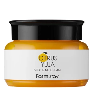 Farmstay - Citrus Yuja Vitalizing Cream - Revitalizačný krém na tvár s extraktom z yuzu - 100 g