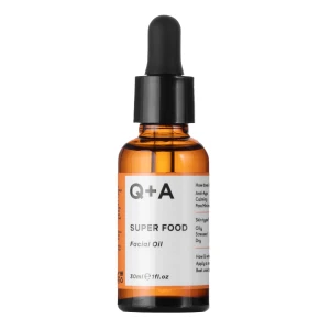 Q+A - Super Food - Facial Oil - Revitalizačný a vyživujúci pleťový olej Super Food - 30ml