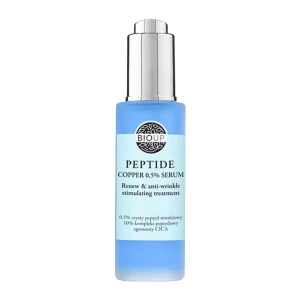 Bioup - Peptide Copper 0,5% Serum - Sérum pre obnovu pleti a redukciu vrások s čistým peptidom medi 0,5% - 30 ml