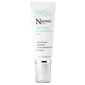 Nacomi - Dermo - Light Cream for Acne-Prone Skin - Ľahký krém pre aknóznu pleť - 50 ml