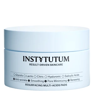 Instytutum - Resurfacing Multi-Acids Pads - Hydratačné tampóny na tvár - 60 ks