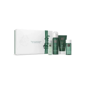 Rituals - The Ritual of Jing Gift Set S - Darčeková sada - Sprchovacia pena v géli 50ml + Hydratačný krém 70ml + Masážny olej 50ml + Sprej do interié