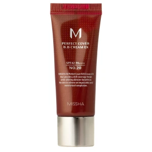 Missha - M Perfect Cover BB Cream SPF42/PA+++ - Krycí BB krém - #20 Cool Beige - 20ml