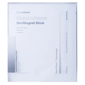 Dr.nineteen - Melatathione Skin Magnet Mask - Sada rozjasňujúcich hydrogélových masiek - 4x34g
