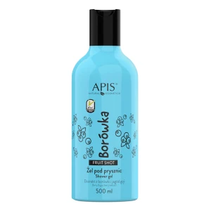 Apis - Fruit Shot - Čučoriedkový sprchový gél - 500ml