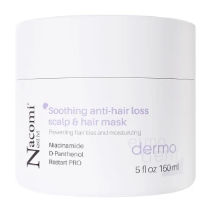 Nacomi - Next Level - Soothing Anti-Hair Loss Scalp & Hair Mask - Upokojujúca maska proti vypadávaniu vlasov - 150 ml