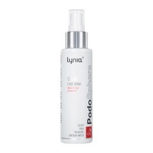 Lynia - PodoSphere - Sprej na nohy so striebrom, trehalózou a ureou - 100 ml