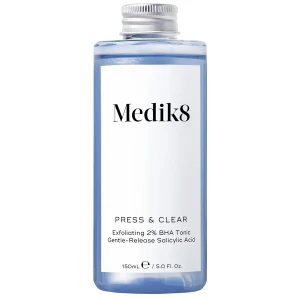 Medik8 - Press&Clear Exfoliating 2% BHA Toner - Exfoliačné tonikum s kyselinou salicylovou - 150ml - Refill