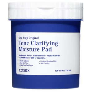 COSRX - One Step Original Tone Clarifying Moisture Pad - Hydratačno-čistiace pleťové tampóny - 230ml/100ks