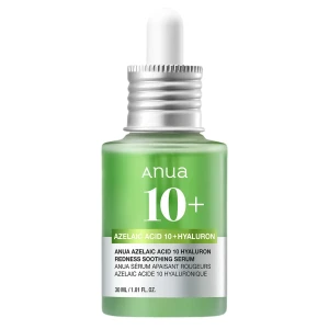 Anua - Azelaic Acid 10 Hyaluron Redness Soothing Serum - Sérum s kyselinou azelaovou a hyalurónovou - 30ml