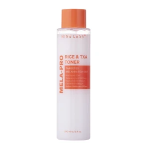 Nine Less - MELA-PRO Rice & TXA Toner - Tonikum s kyselinou tranexámovou - 200 ml