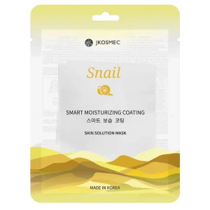 Jkosmec - Skin Solution Snail Mask - Regeneračná plátienková maska na tvár - 1ks/25ml