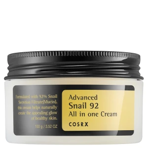 COSRX - Advanced Snail 92 All in One Cream - Všestranný krém so slimačím sekrétom - 100g